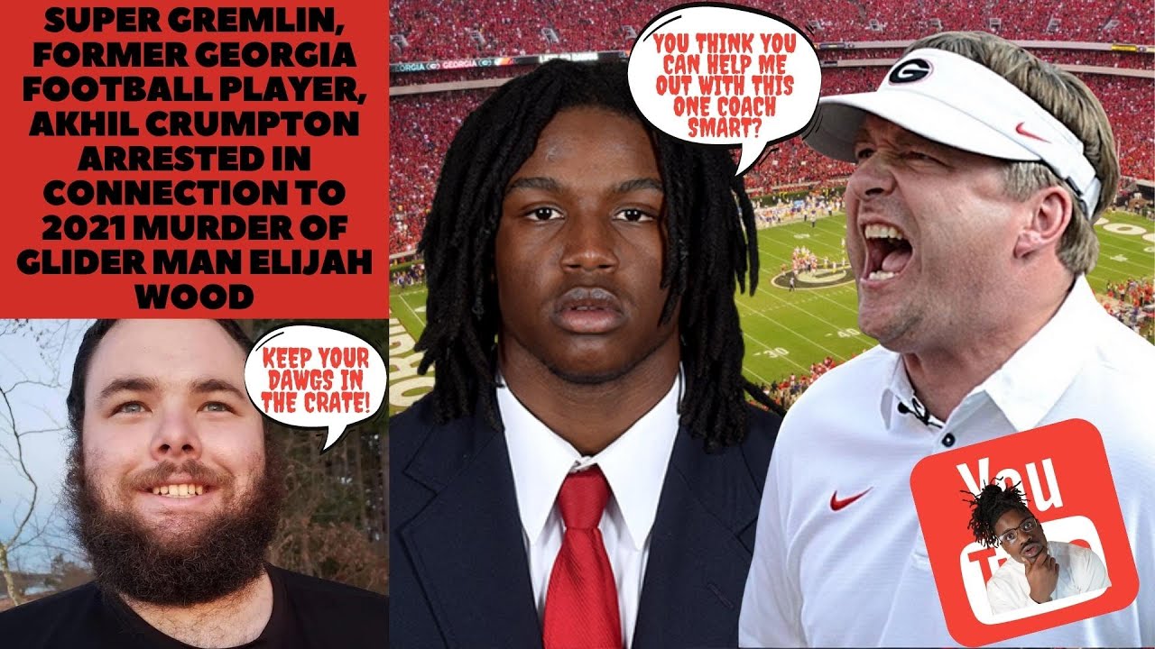 Former UGA  football player, Akhil Crumpton arrested in connection to murder of Elijah Wood