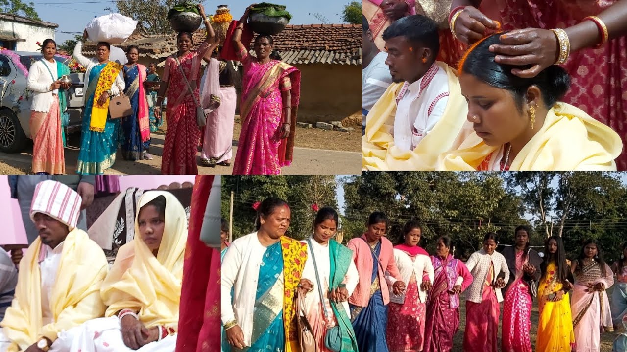 उरांव (सरना धर्म) मे होने वाले विवाह के नेग-नियम (Rituals) @manishakachhapvlog688