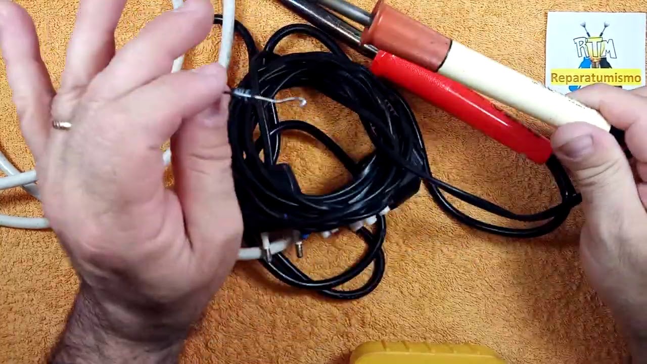 COMO REDUCIR  A LA MITAD LA POTENCIA  DE UN SOLDADOR  DE ELECTRONICA DE FORMA SENCILLA