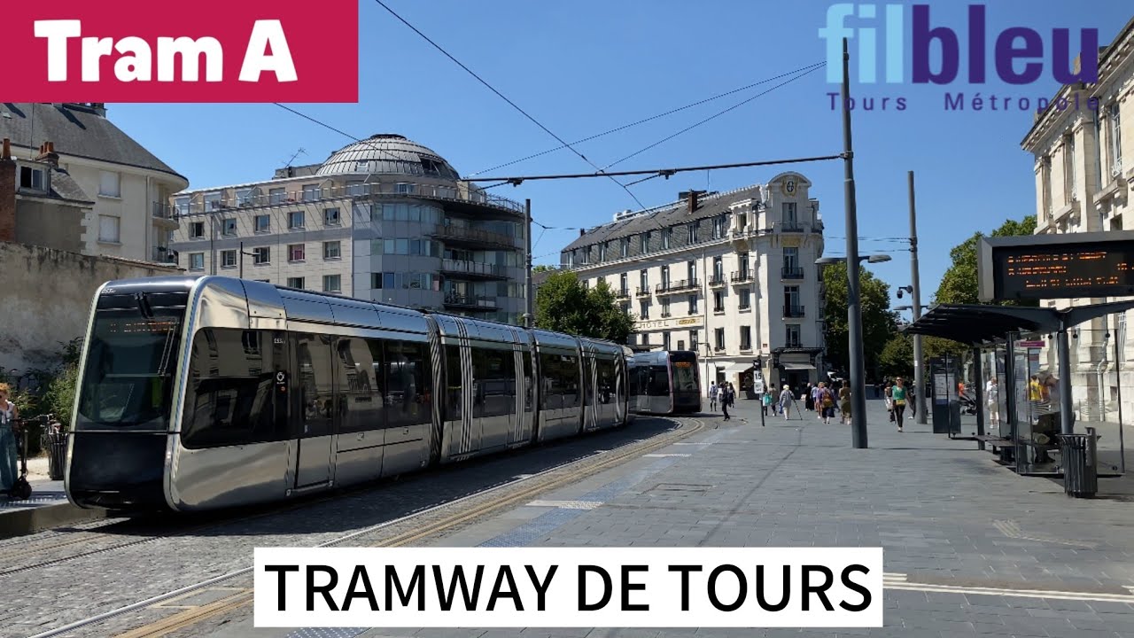 TRAMWAY DE TOURS - Réseau FIL BLEU - Saison 2025