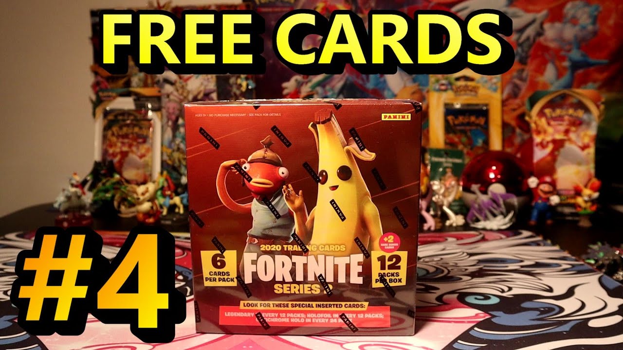 Fourth 2020 Panini Fortnite Series 2 Mega Box  #FONI88