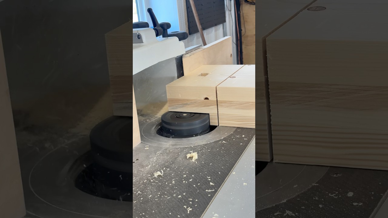 This ​⁠@whitehillspindletools  combi cutter removes so much material so fast and so clean!