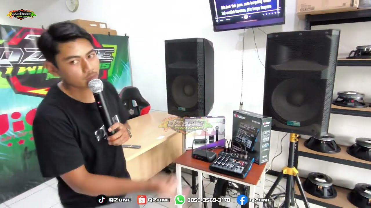 Paket Lengkap Sound System Karaoke Tinggal Bunyi🔥 Harga Murah Di Qzone Malang, efek nyess polll‼️