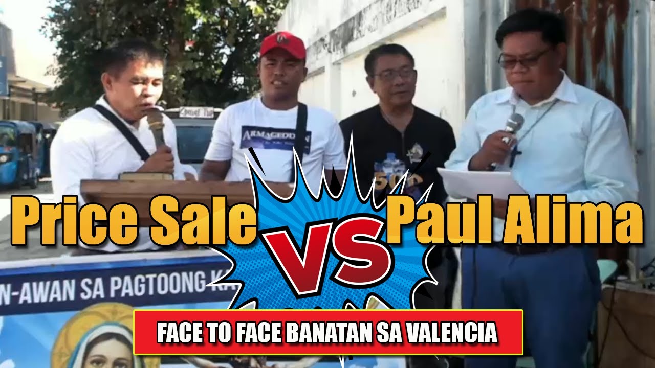 Price Sale versus Brother Paul Alima Debate sa Valencia