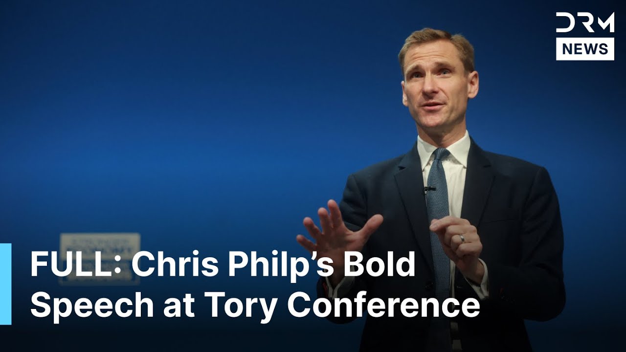 British Home Secretary Chris Philp’s Bold Speech at Conservative Conference 2025 | AC1B