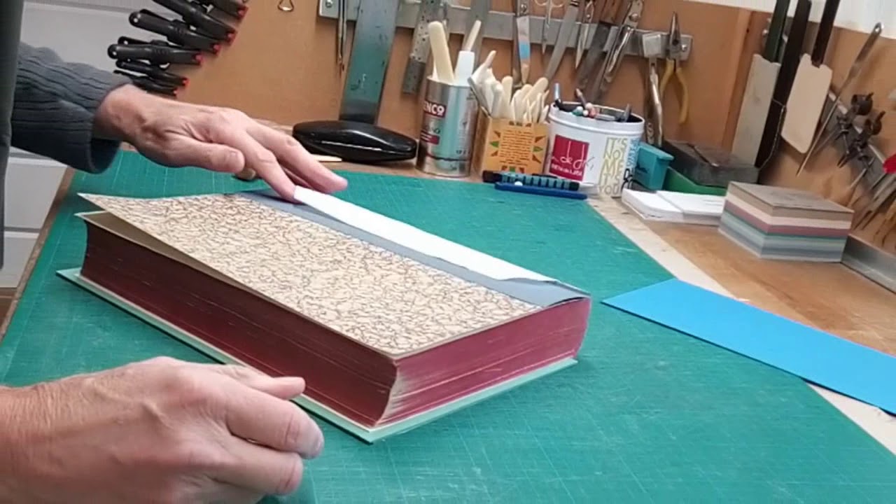Bookbinding - Over-sewing Shoulders