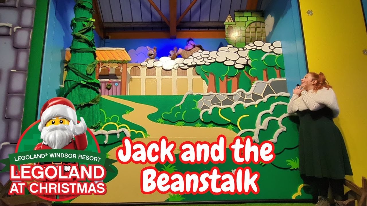 Jack and the Beanstalk Duplo Valley Puppet Show LEGOLAND at Christmas 2024 at LEGOLAND Windsor