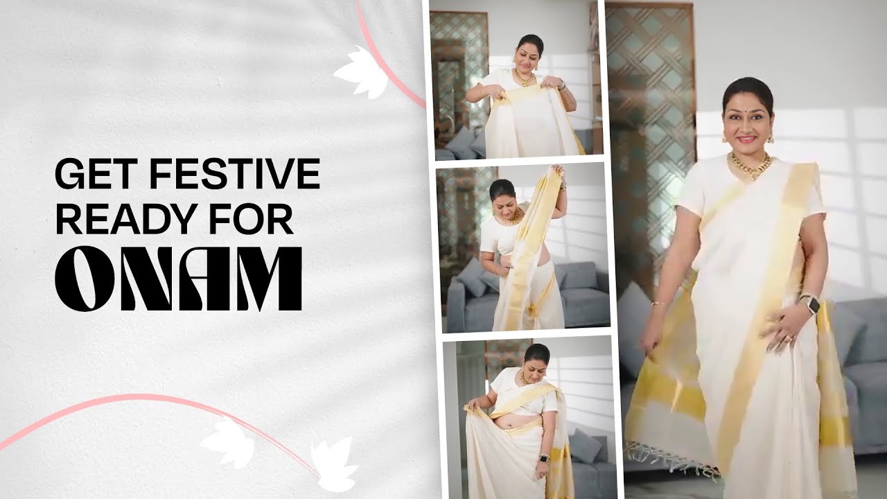Onam Ashamsakal! Master Dolly Jain’s Best Saree Draping Styles for Onam