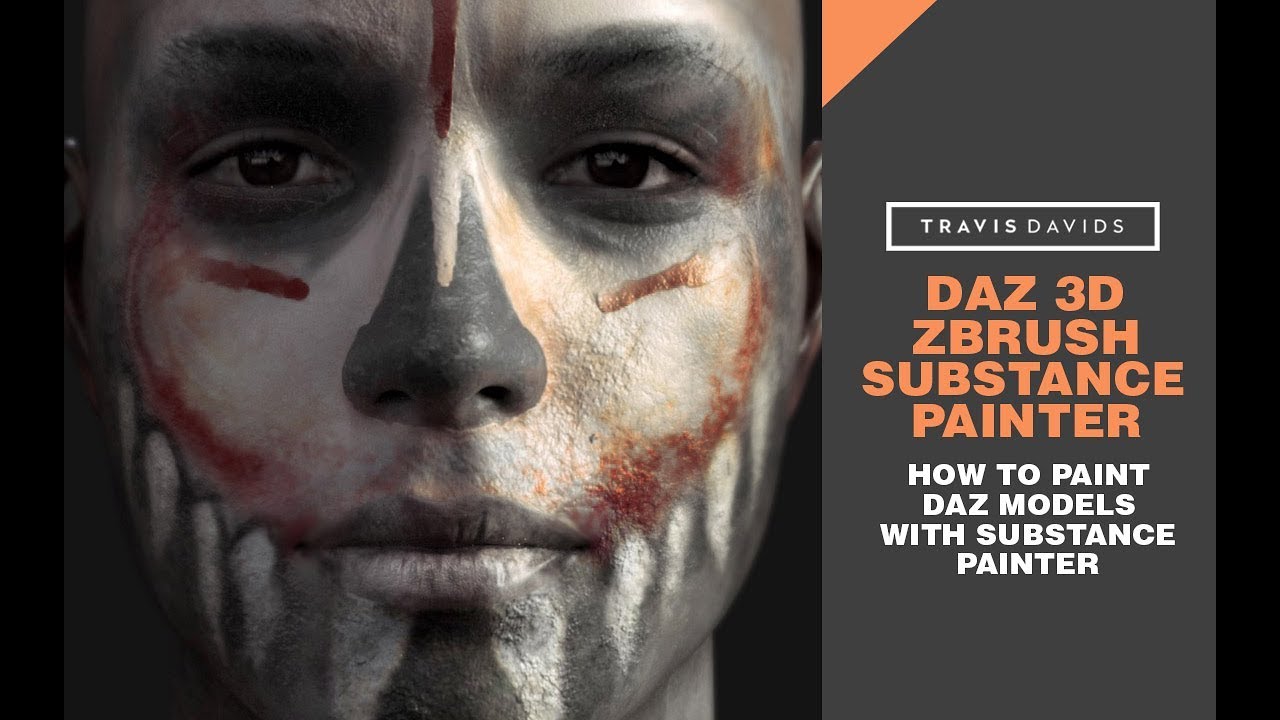 Daz 3D, Zbrush, Substance Painter - How To Paint Daz Models With Substance Painter