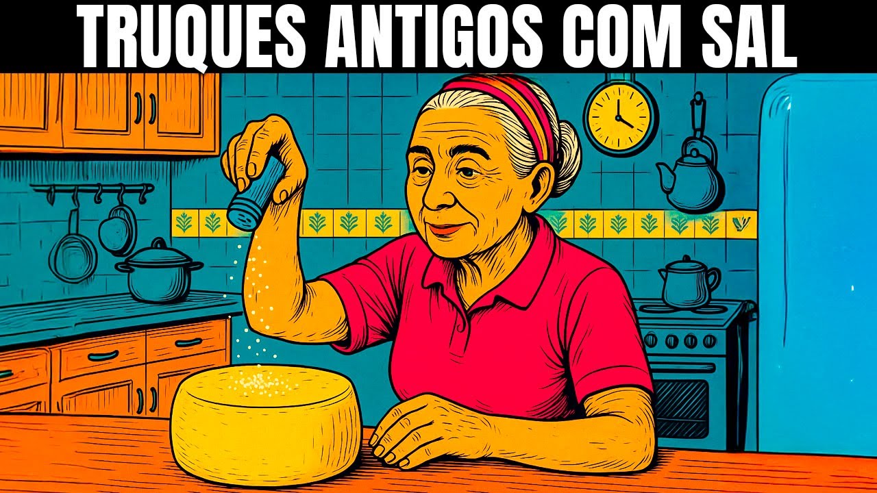 37 Dicas Antigas da Vovó com SAL que Ninguém Mais Usa e Ajuda MUITO na Vida...