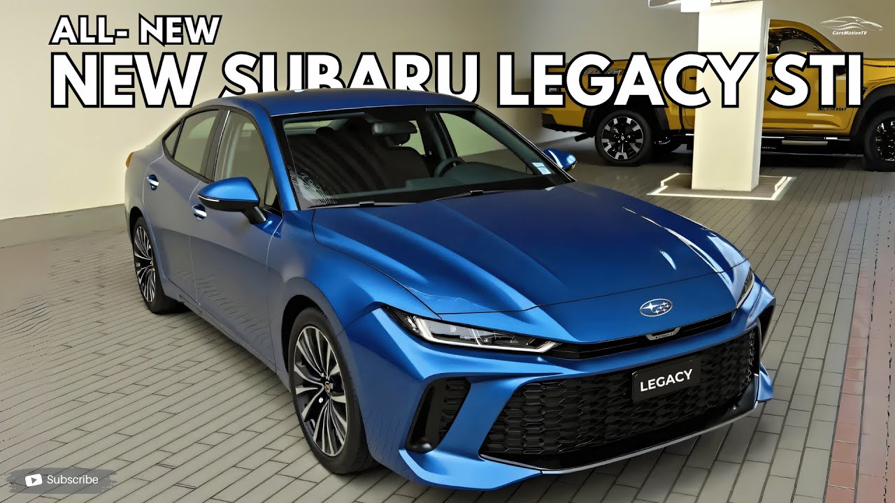 新型スバル レガシィ STI 発表 ― スピードを追求したデザイン、エレガンスを追求したスタイル