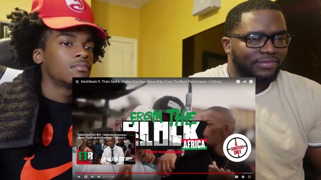 MashBeatz ft. Thato Saul & Maglera Doe Boy - Never Ride |REACTION|