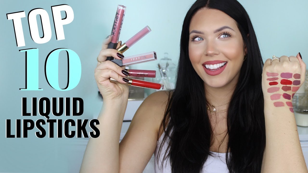 TOP 10 BEST LIQUID LIPSTICK FORMULAS - Affordable & High-End Liquid Lipsticks You NEED! | Faith Drew