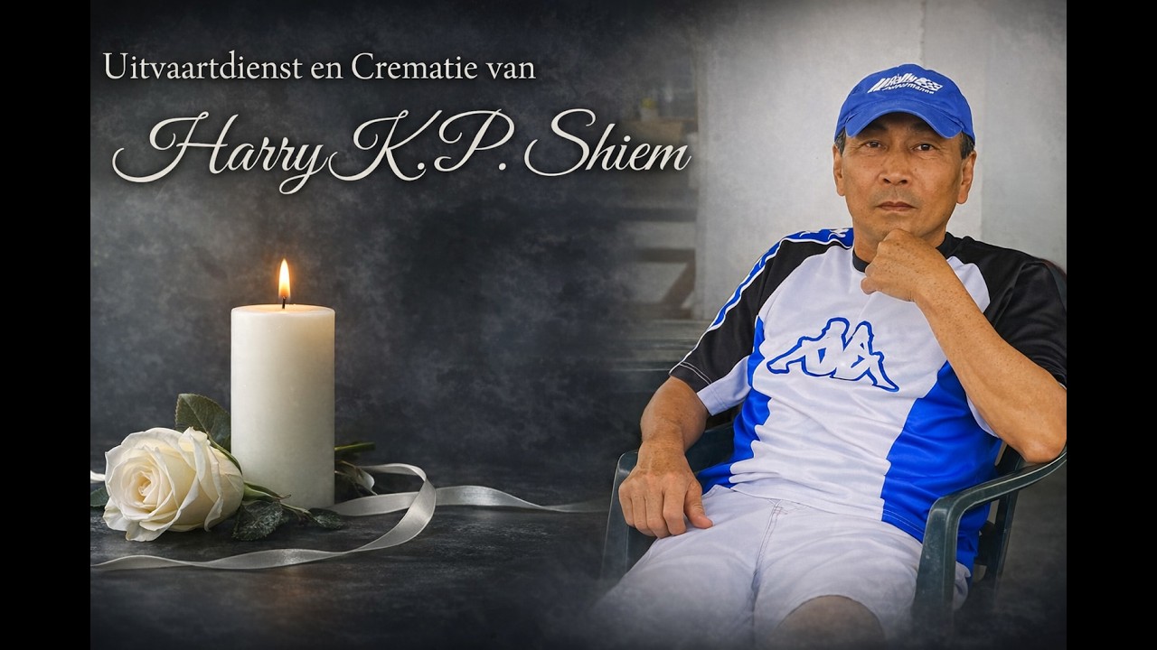 uitvaartdienst en crematie van Harry K.P. Shiem