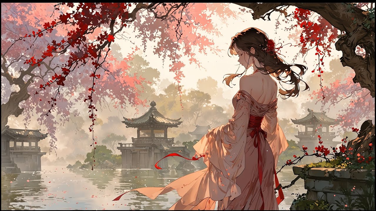 Forehead Kisses at Dawn (1896) - Dark Fantasy Orchestra | Mournful Violin & Sorrow