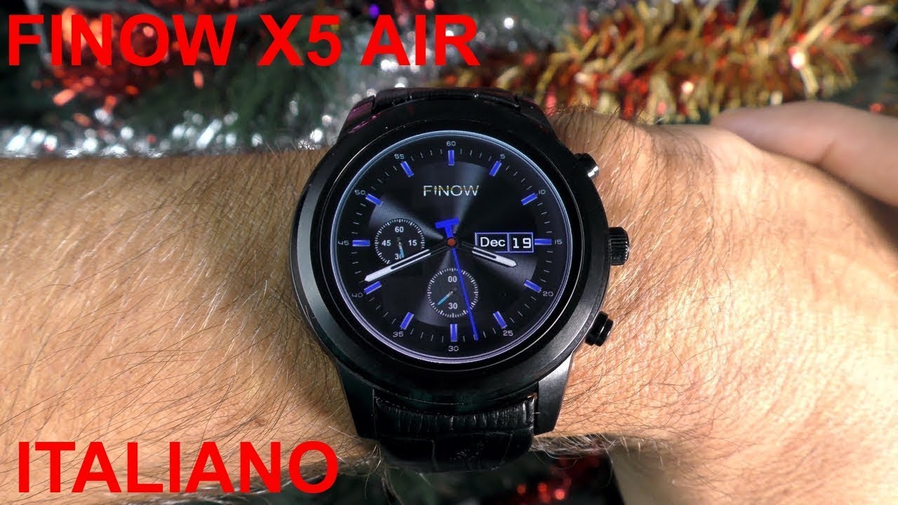 FINOW X5 AIR! QUESTO OROLOGIO E' STRAORDINARIO! ALTRO CHE APPLE WATCH! FINOW X5 AIR