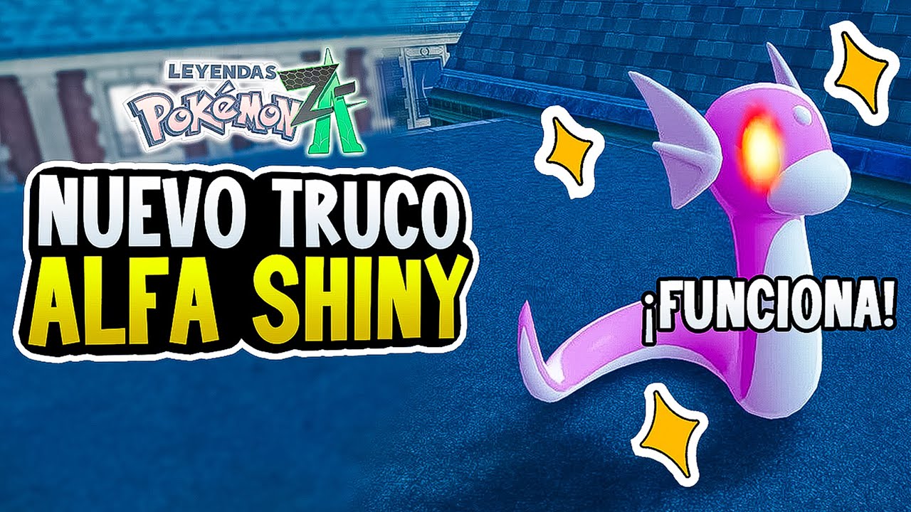 ✨ &iexcl;TRUCO SECRETO para CONSEGUIR POK&Eacute;MON ALFA SHINY en Pok&eacute;mon Leyendas ZA ✨
