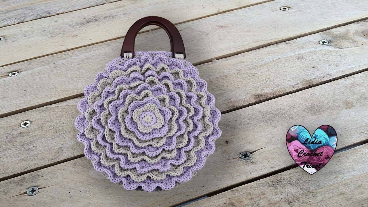 Sac pétales de fleur rond 