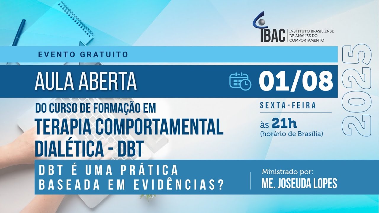 DBT e as práticas baseadas em evidências