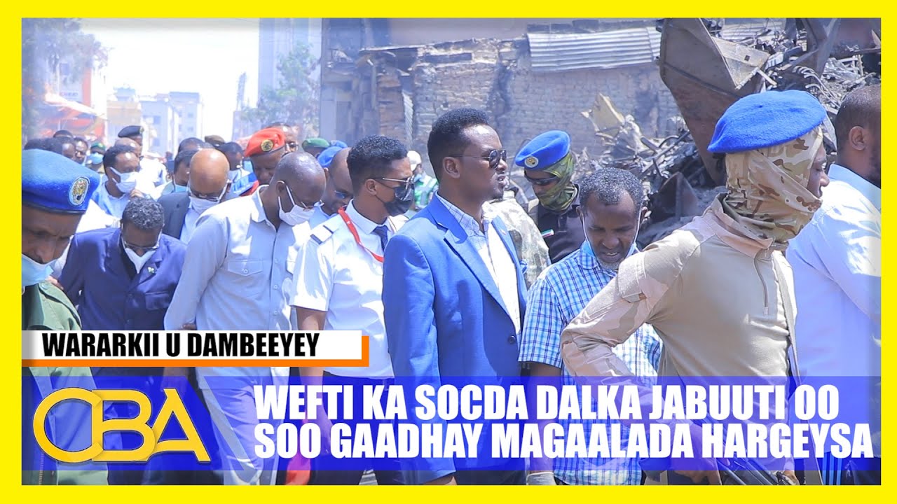 Wefti ka socda dalka Jabuuti oo soo gaadhay suuqa waaheen.