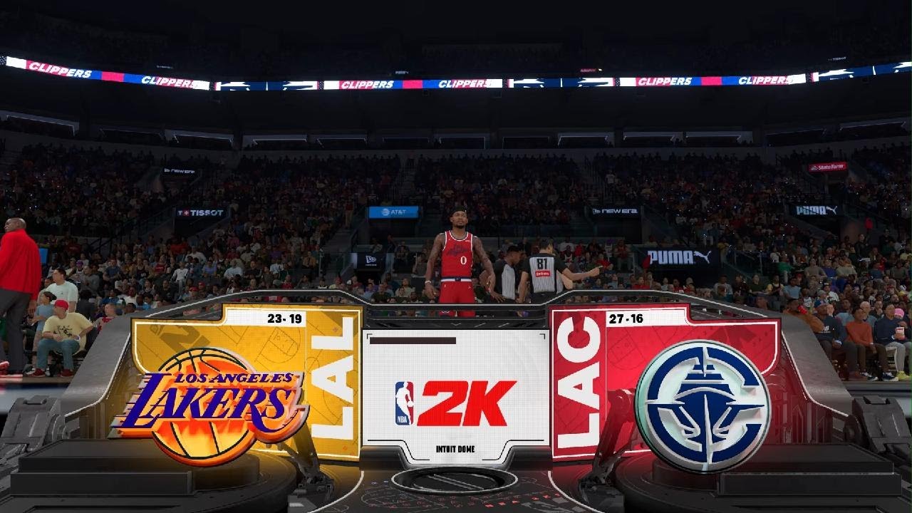 NBA 2K26 - Lakers at Clippers (Harden, Kawhi, Luka, & LeBron all go off) - PS5 gameplay