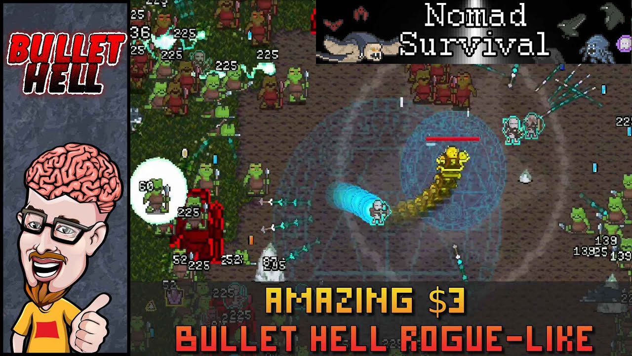 Nomad Survival: Rogue-Like Bullet Hell | Review Gameplay