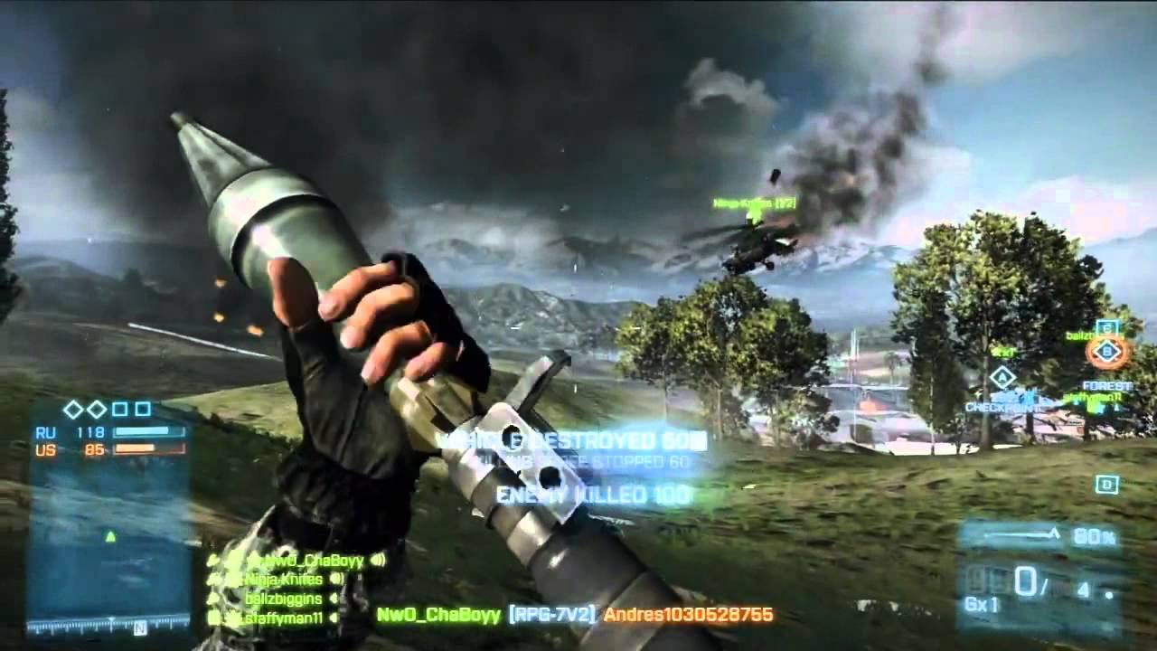 Only in Battlefield 3 - Heroic Teamwork