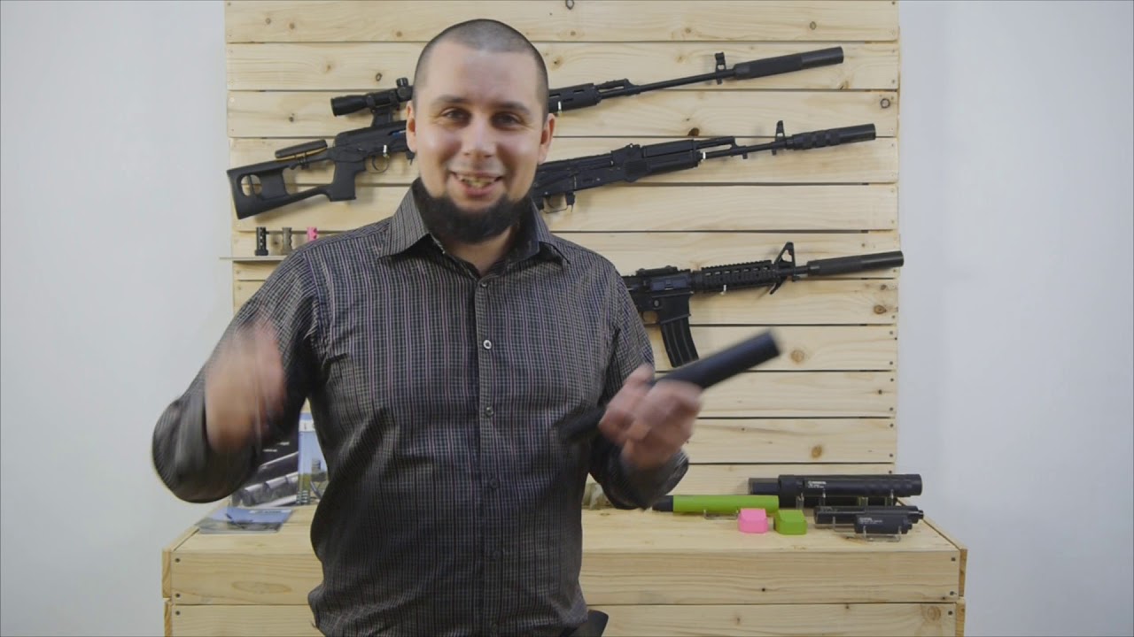 Steel ANT Безрезьбовой адаптер для глушителя - установка глушителя на оружие без резьбы