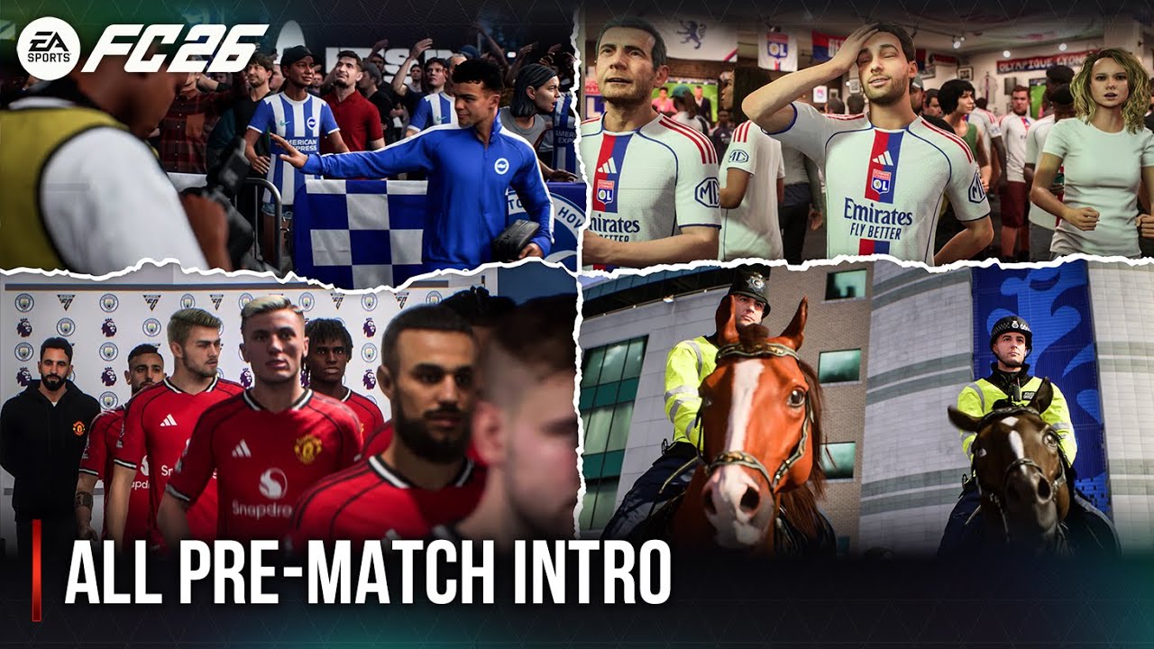 EA Sports FC 26 | Все предматчевые вступления