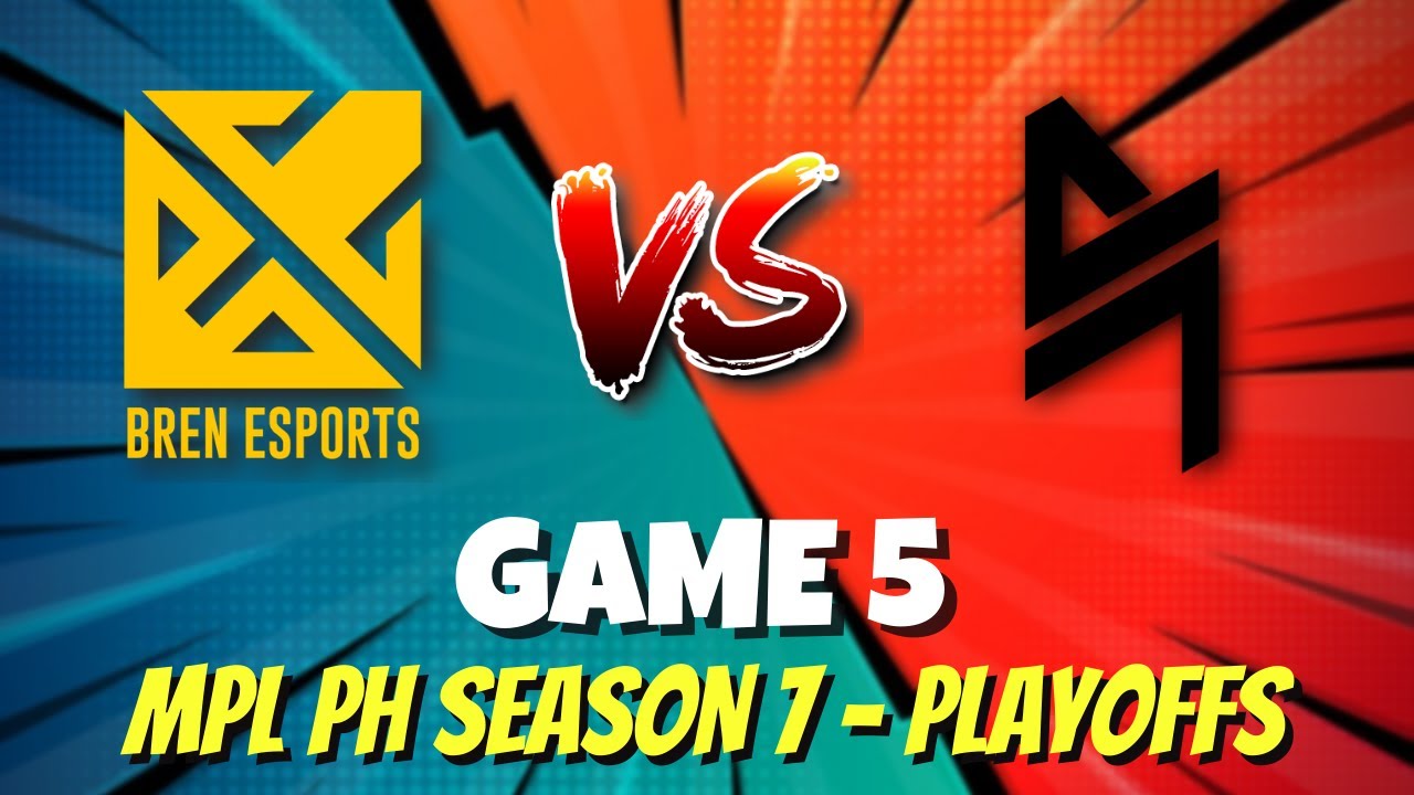 DEMOLISHED! BREN vs BLCK [Game 5] | BREN ESPORTS vs BLACKLIST | MPL-PH S7 Playoffs Day 2 (ENGLISH)