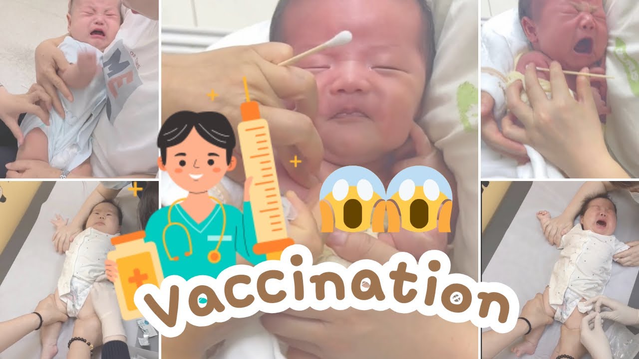 2months baby 👶getting vaccinated😱injection💉💉 #baby #vaccination #babyvideos 