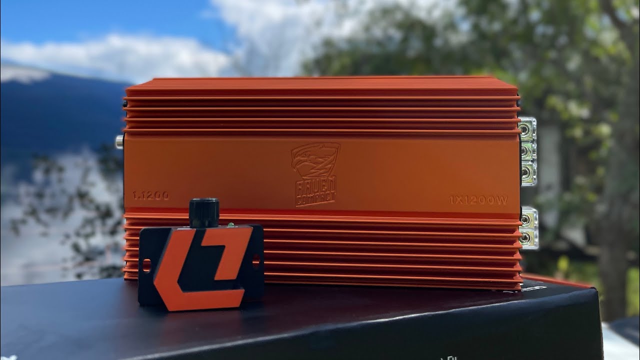 DL Audio Raven Compact 1 1200. Мощность в компактном размере!