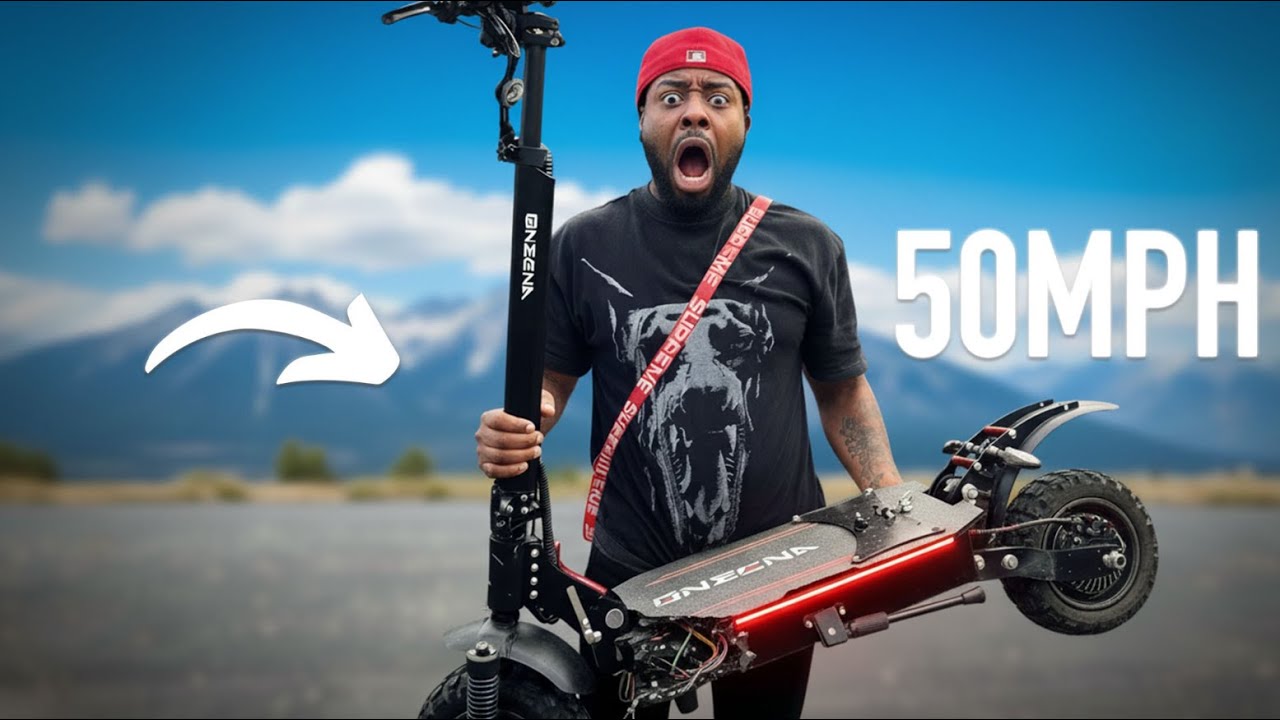 I Tested Amazon's Cheapest 50mph Electric Scooter