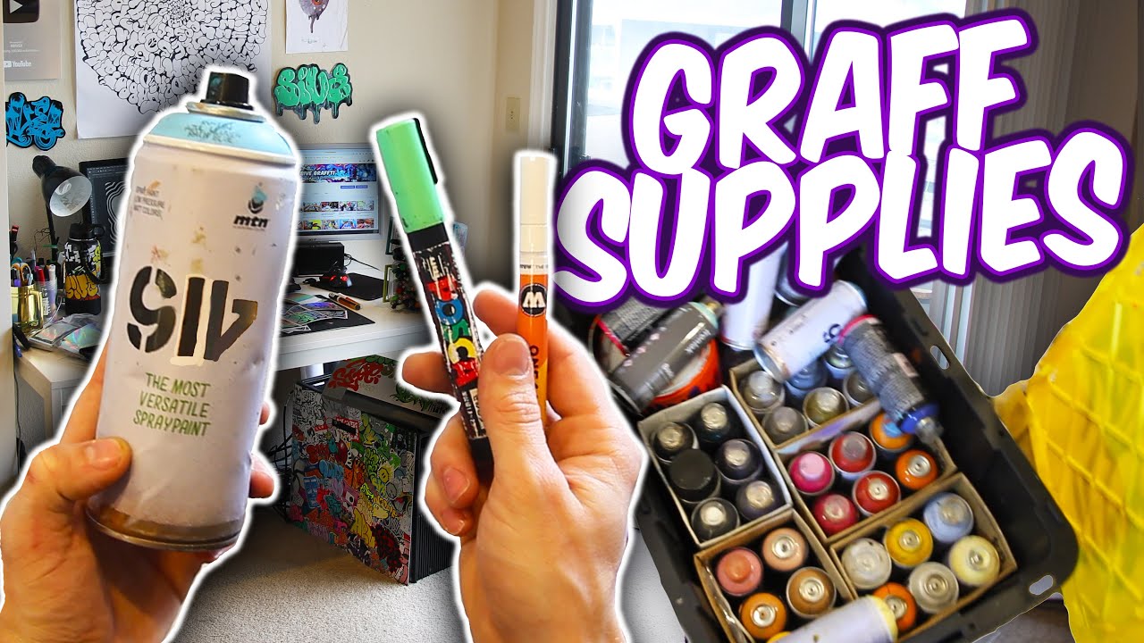 Graffiti Supplies and Studio Tour SIVE 2020