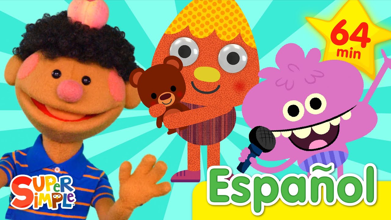 10 Manzanas En Mi Cabeza Y Más | Canciones Divertidas Para Niños | Super Simple Español