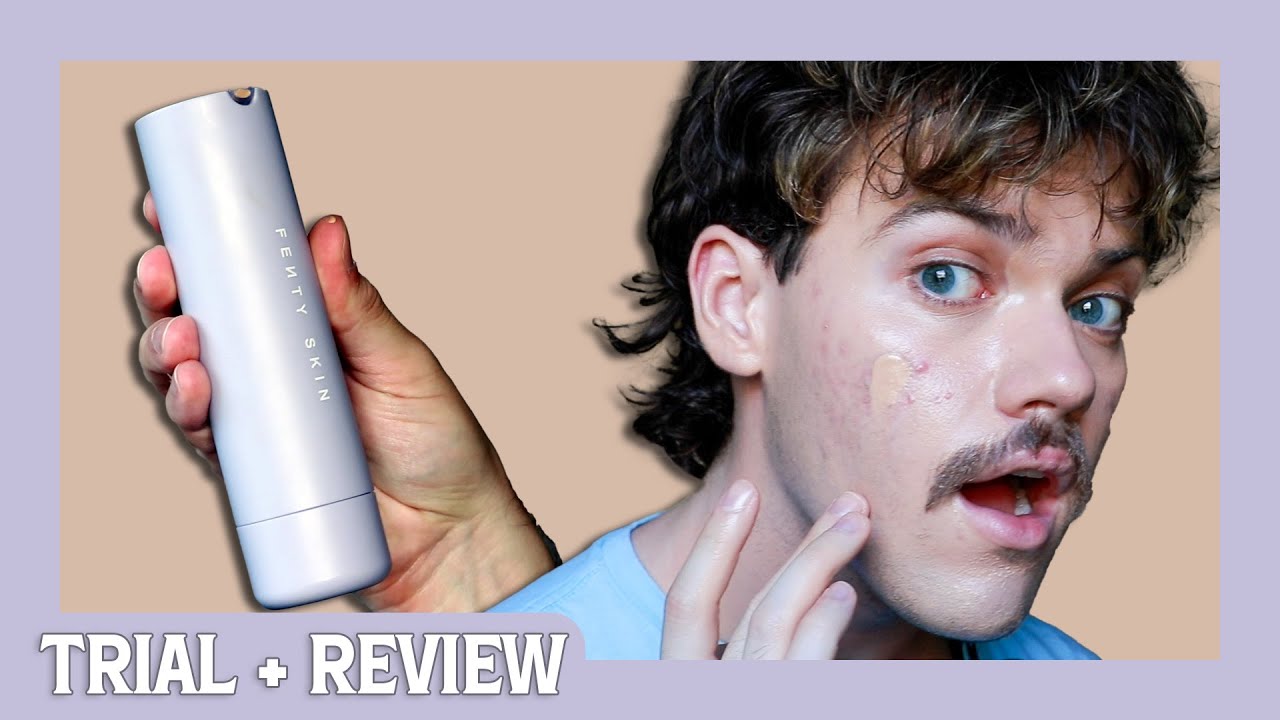 fenty skin hydra visor huez tinted mineral sunscreen SPF 30 | trial + review