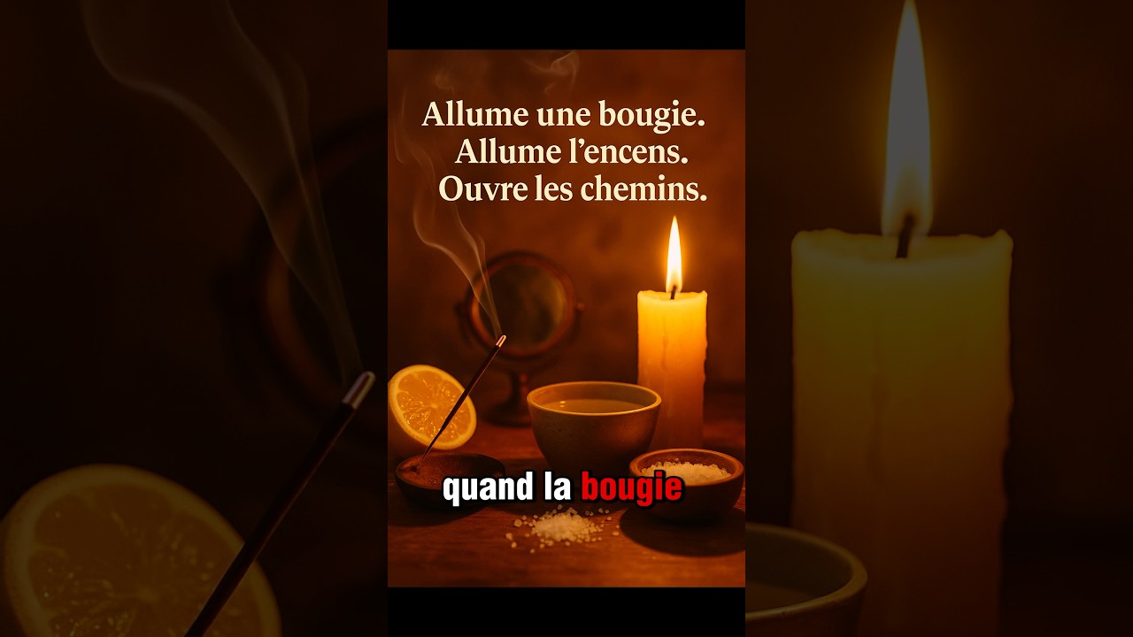 Fais ce rituel chaque d&eacute;but de moi pour attir&eacute; l&rsquo;abondance et la lumi&egrave;re #rituel #spiritualit&eacute; #