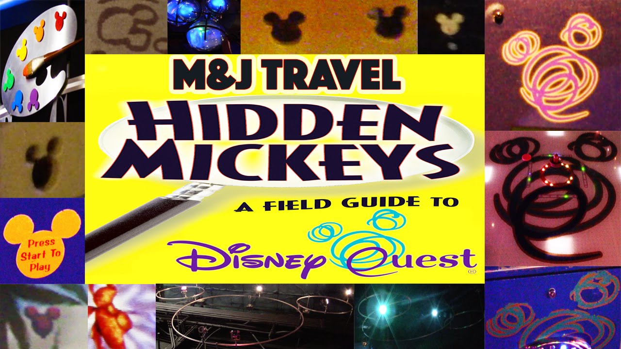 Hidden Mickey Hunt! Disney Quest