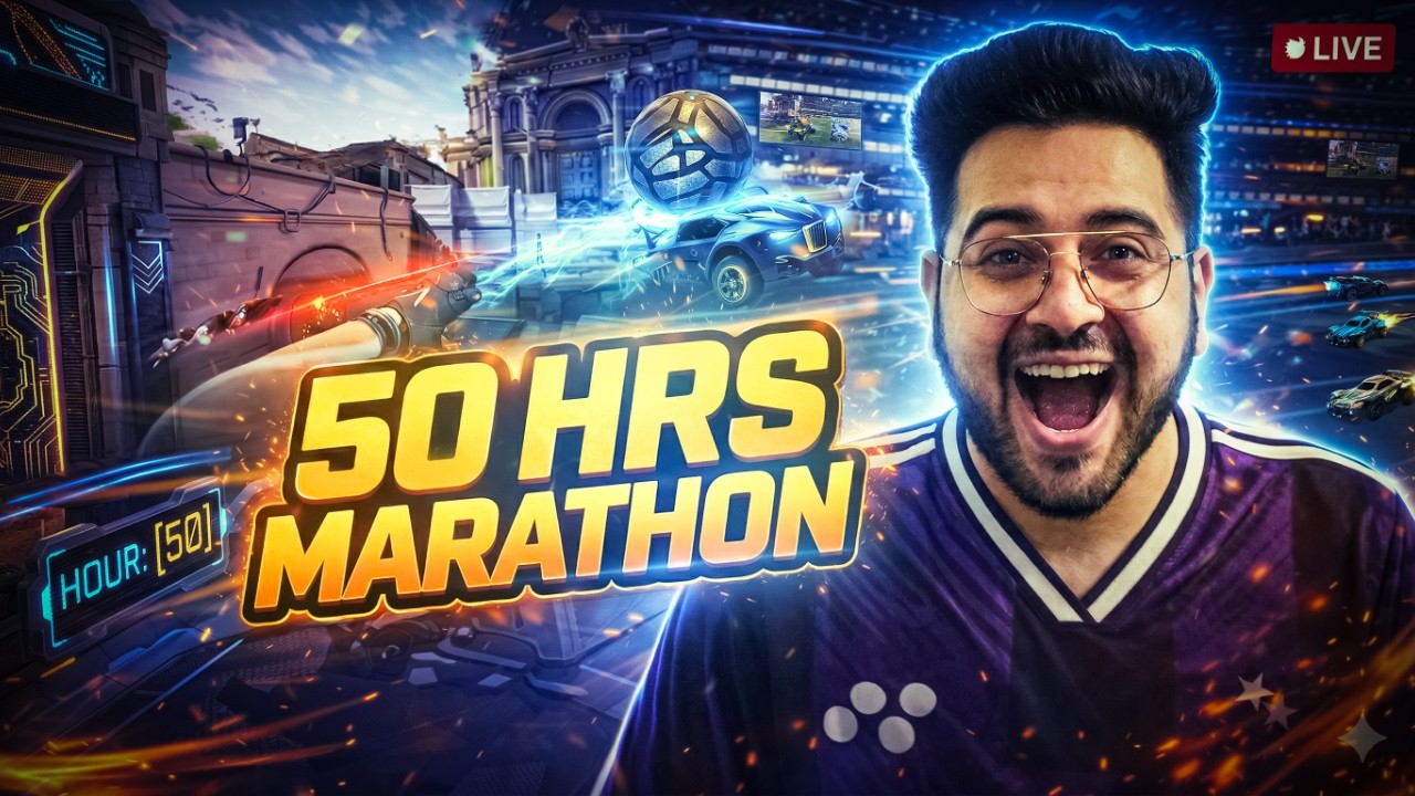 50HR LIVE MARATHON (Part-3) 🔥 GPU Donation Goal | Valorant + IRL + Sleep Stream