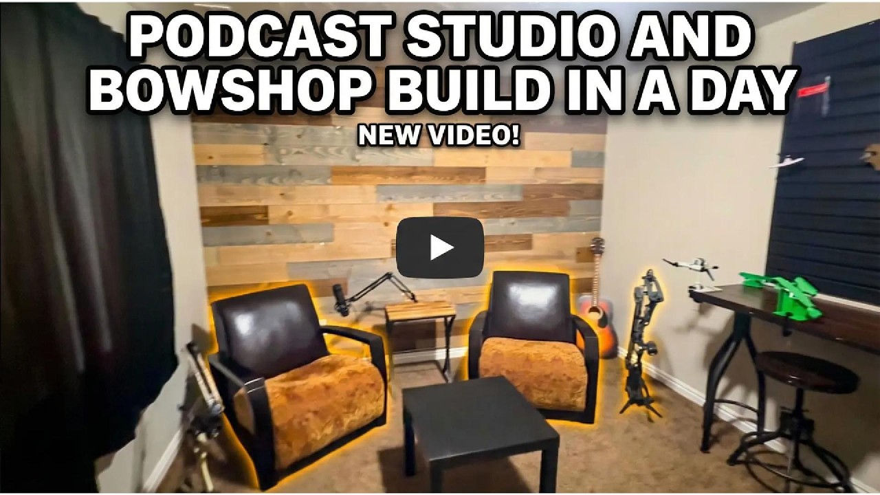 One Day Bowshop/Studio build