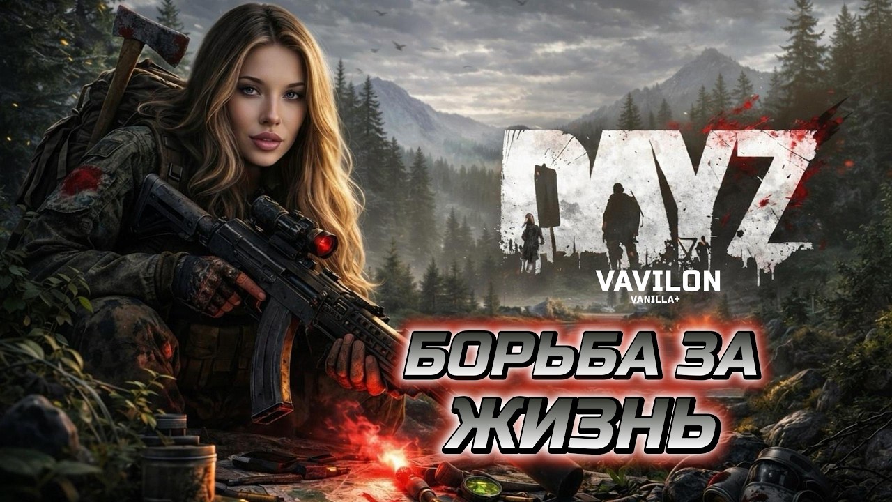 НОВАЯ ИСТОРИЯ ВЫЖИВАНИЯ В DAYZ! Выживание по-женски!