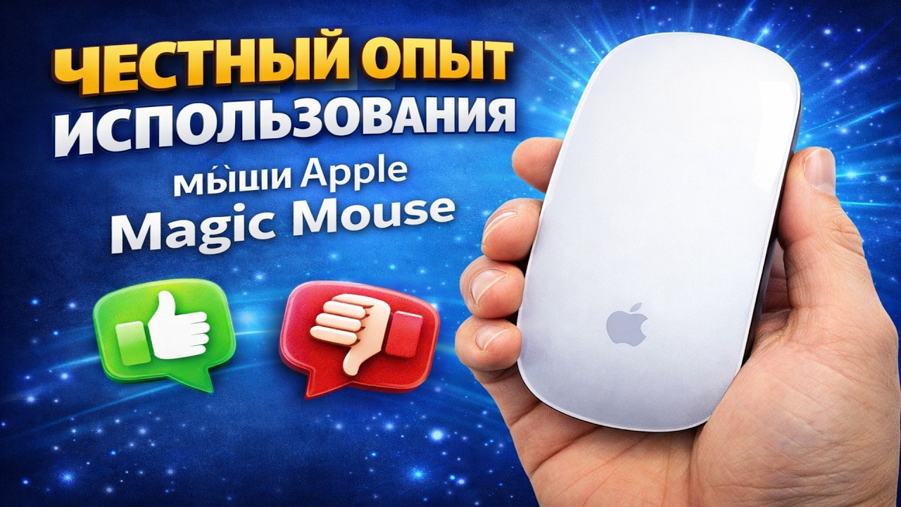 Опыт использования мыши Apple Magic Mouse (USB-C)