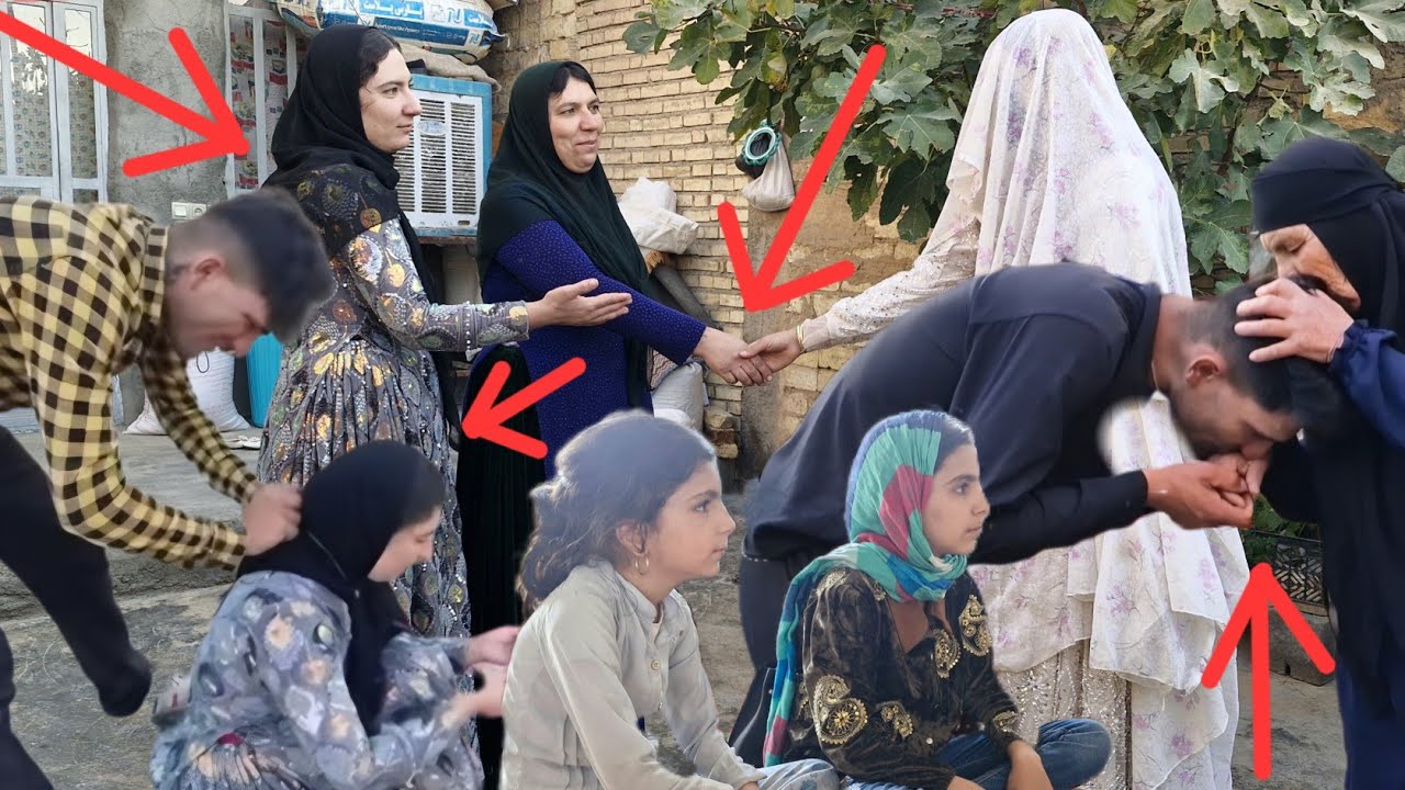 Zeinab meets Afshin again, Zahra and Sakineh. Afshin is upset about his grandmother 🥺😊