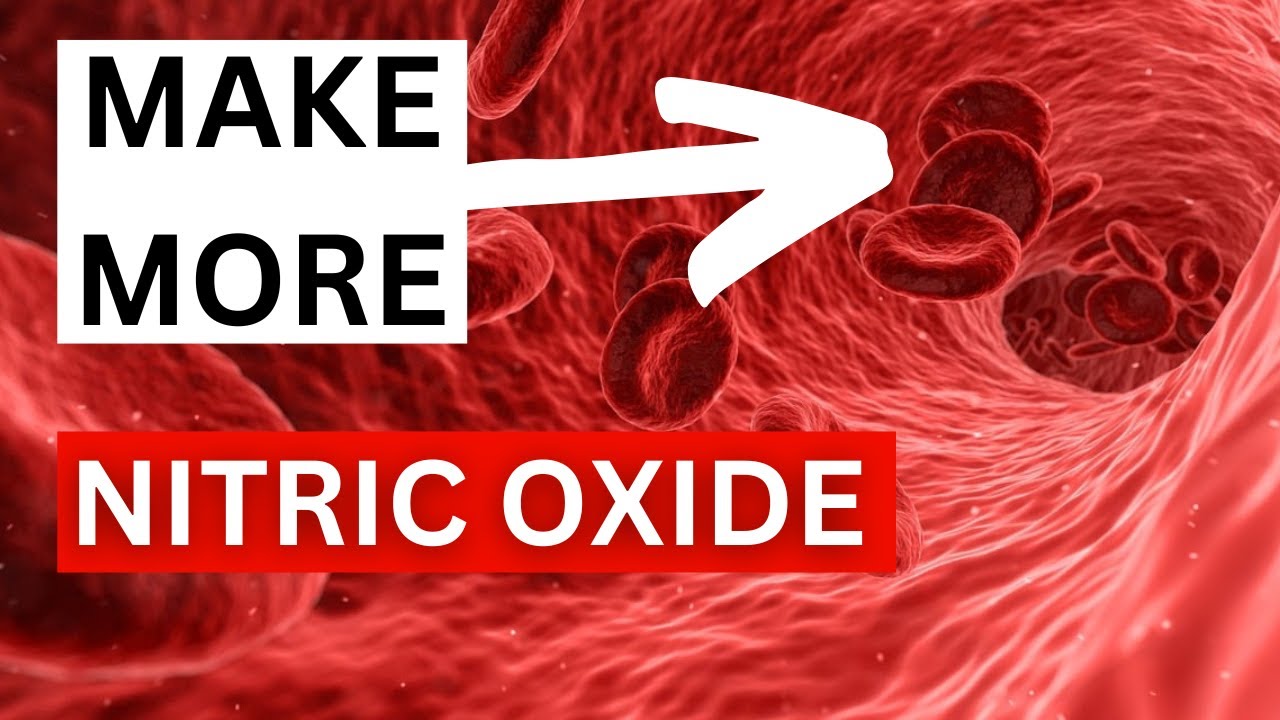 3 Ways to make more NITRIC OXIDE to improve your BLOOD PRESSURE