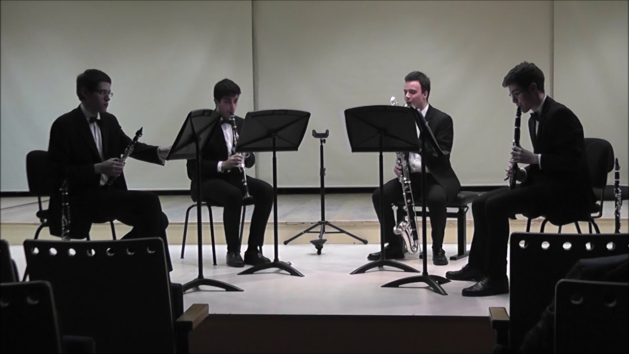 D. Schostakovitch: Overture Festive (adap. for clarinet quartet)