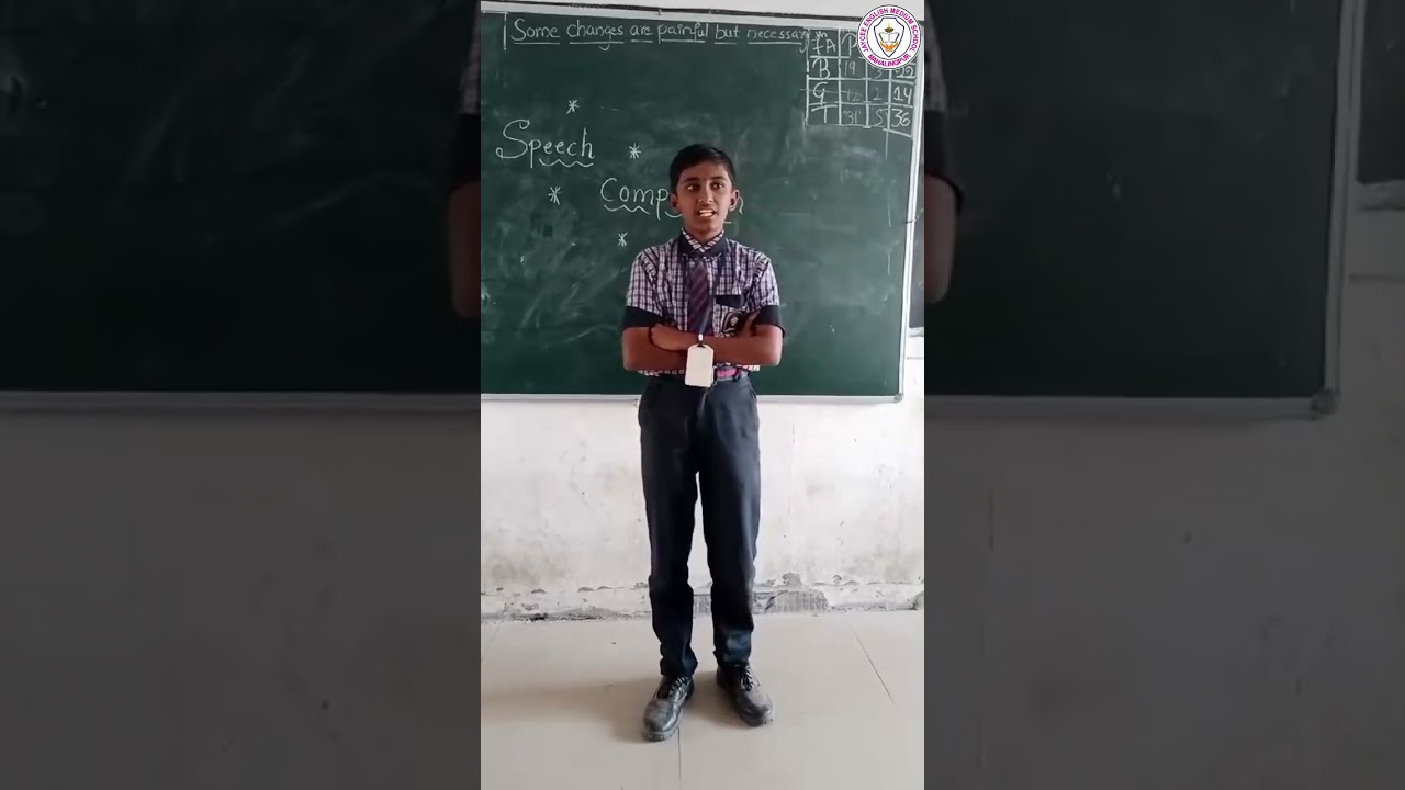 Speech Competition By 7th STD children ll Republic Day Speech 2025