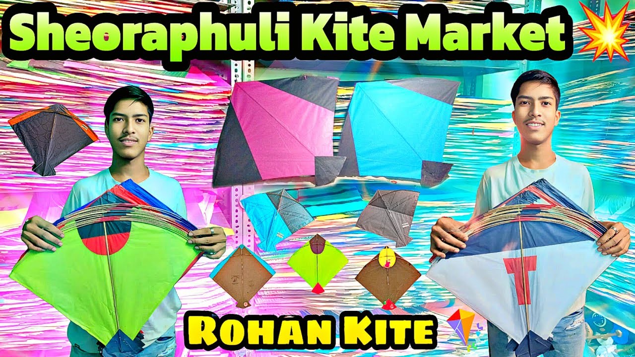 Cheapest kite Shop in Sheoraphuli || সস্তায় ঘুড়ি সুতো সেরা ঠিকানা শেওরাফুলিতে || Rohan Kite ||
