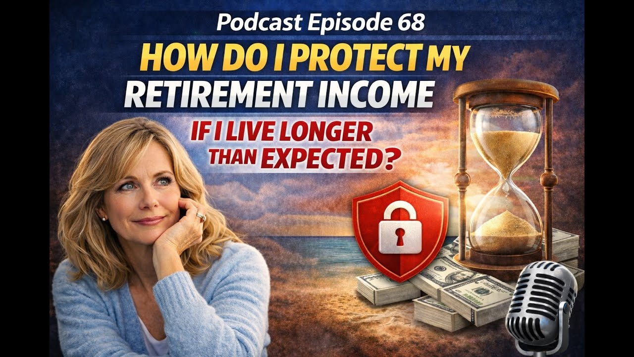 Podcast 68: “What if I live too long? How do I protect my retirement income?”