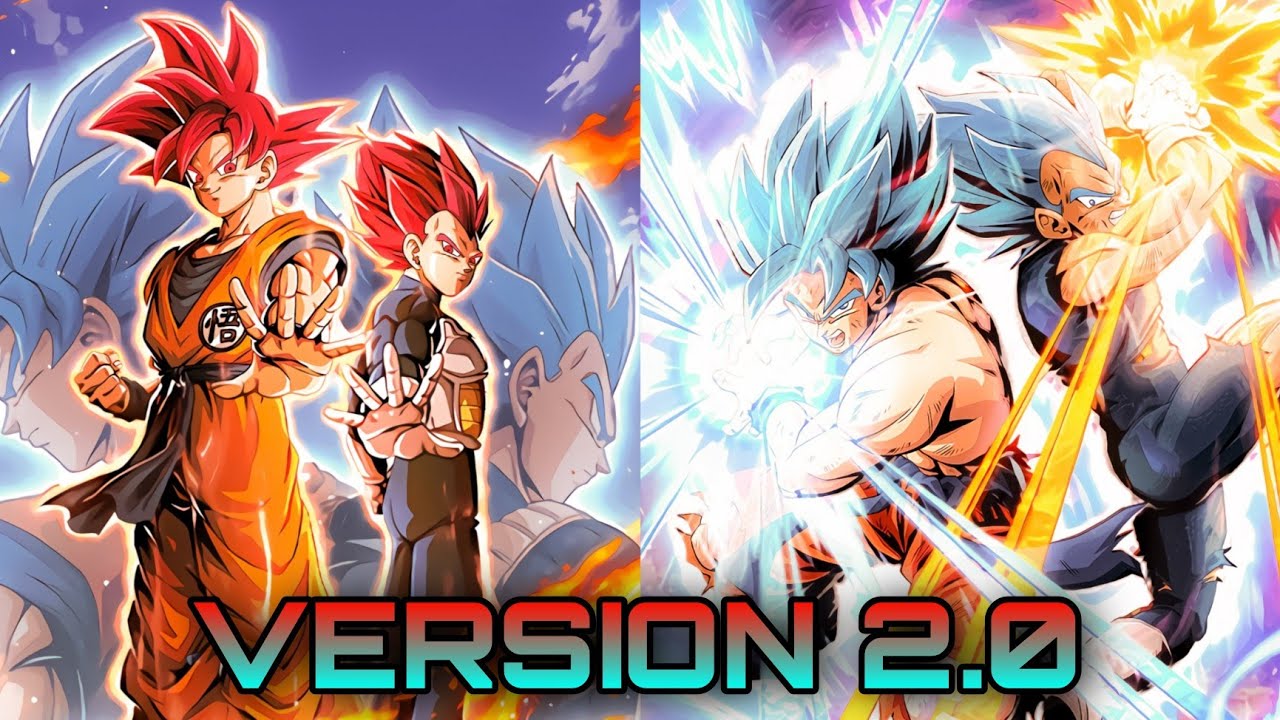 Dokkan Battle: Goku SSJ God & Vegeta SSJ God teq LR OST (Active Skill) [NIGHTCORE Version 2.0]