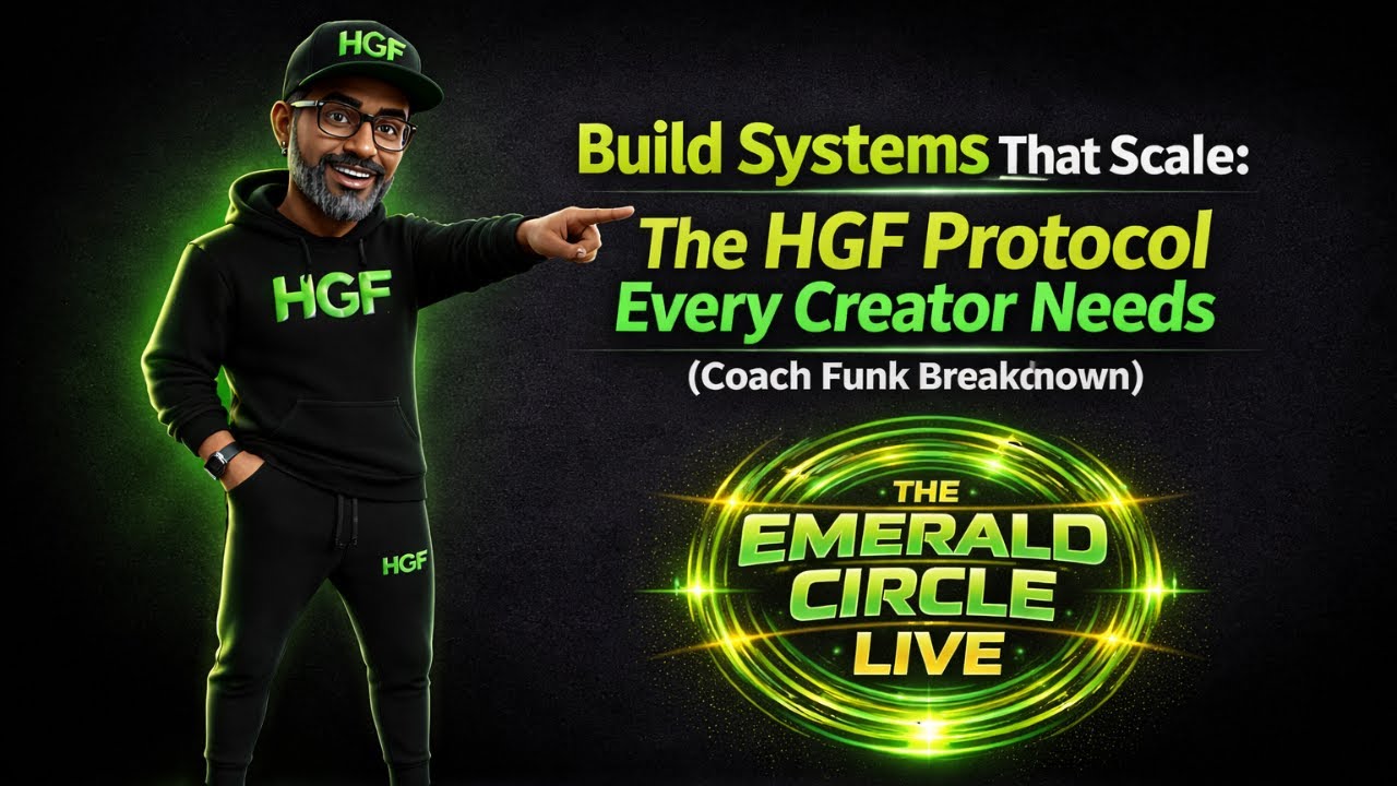 🟢 The Emerald Circle Live — Build Systems That Scale: Every Creator Needs. EP: #006